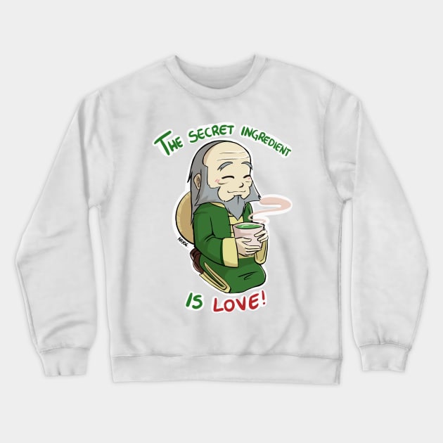 The Secret Ingredient is Love! Crewneck Sweatshirt by Hayde